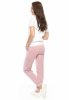 Casual maternity trousers Amanda M010 light pink